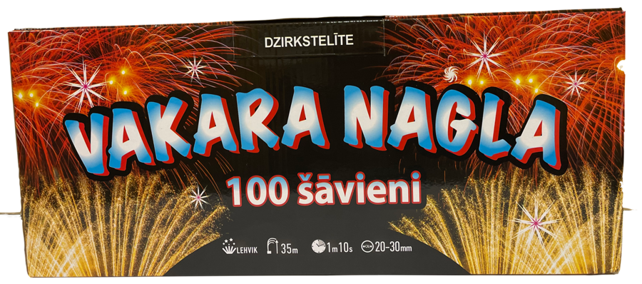 VAKARA NAGLA (100 šāv.)